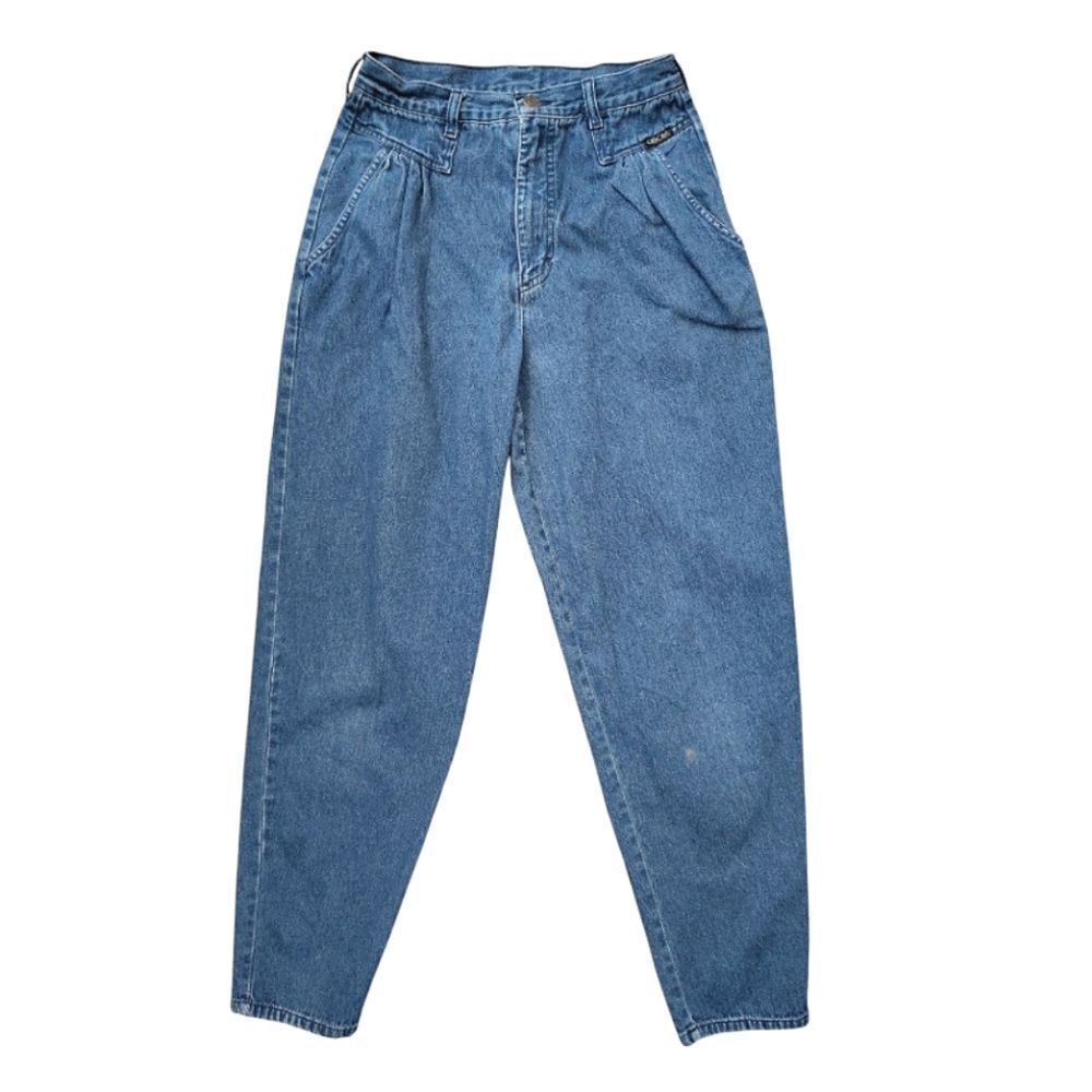 VTG Cherokee Ultra High Rise‎ Tapered Mom Jeans Size 10 *Fits Like 6